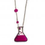 Geek Jewelry,Love Potion Necklace,Back to school Jewelry,Lasercut Acrylic